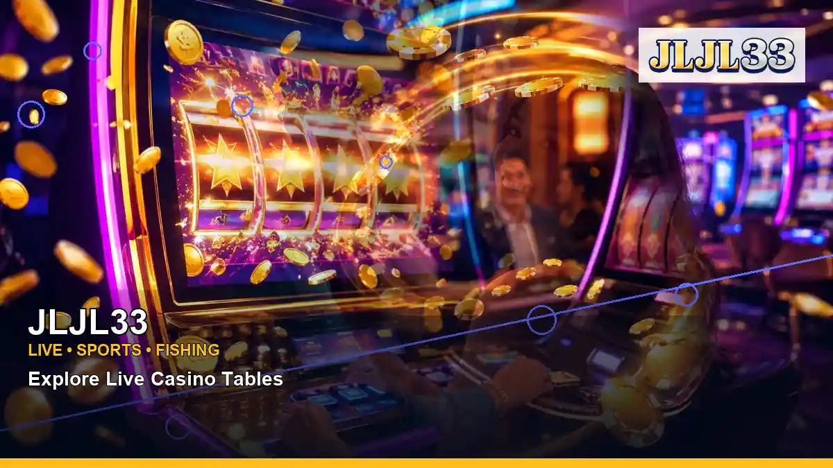 JLJL33 high-energy night online slot games in a layered collage layout for Philippine players