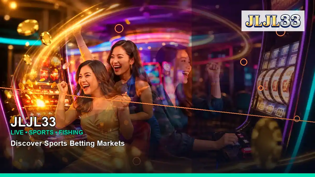 JLJL33 casino cashback rewards featuring an adult Filipina casino host with a right-diagonal composition